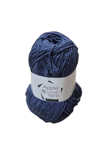 APPLE CROCHET YARN - INDIGO