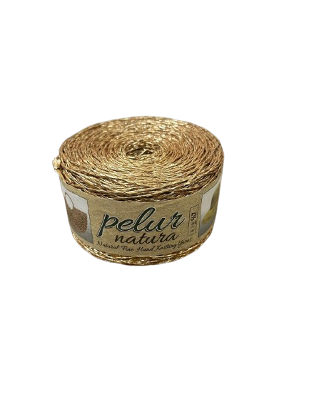 METALİK KAĞIT İP - BAL | 250 GRAM