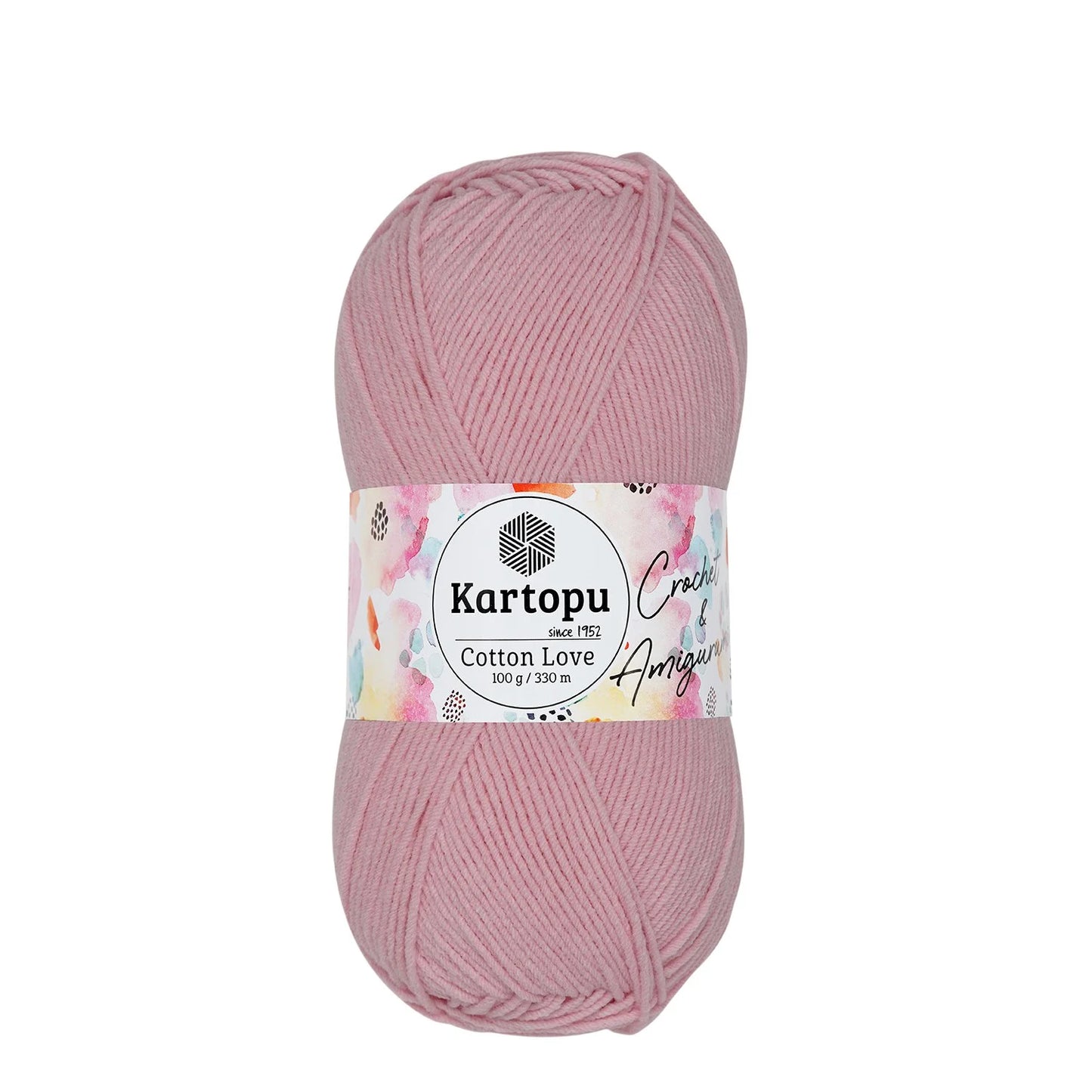 KARTOPU COTTON LOVE K768 PEMBE