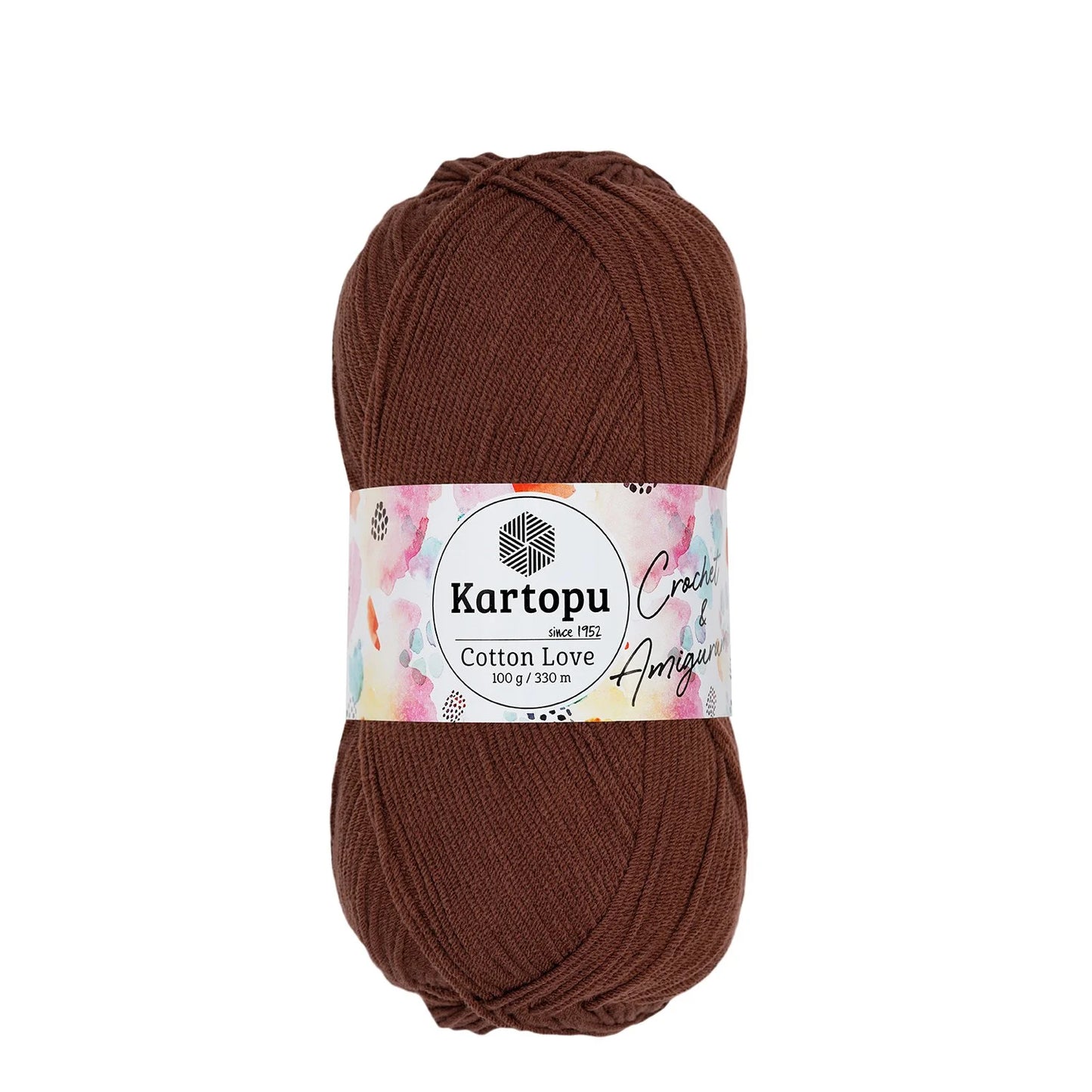 KARTOPU COTTON LOVE K839 KAHVE