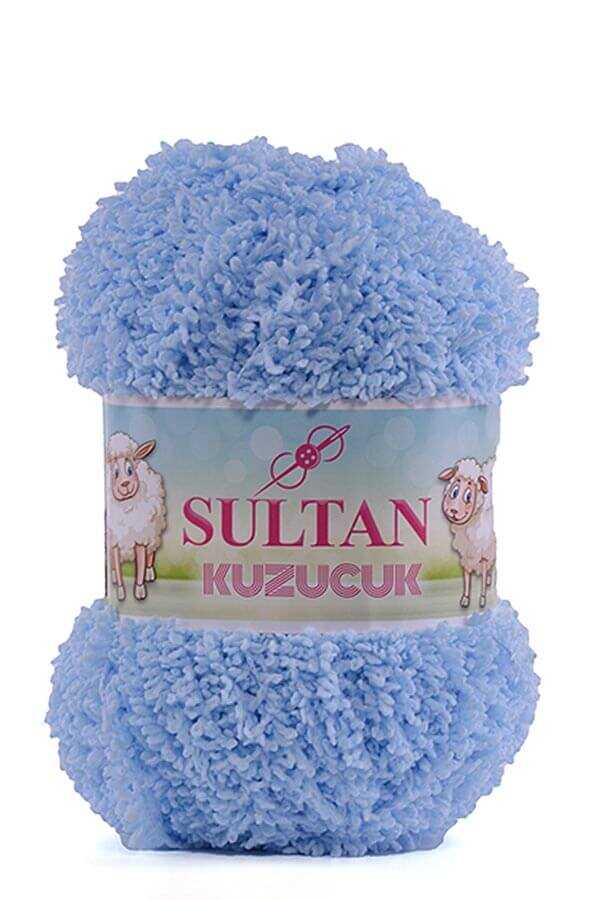 ANAKUZUSU | BOUCLE YARN - BABY BLUE 08