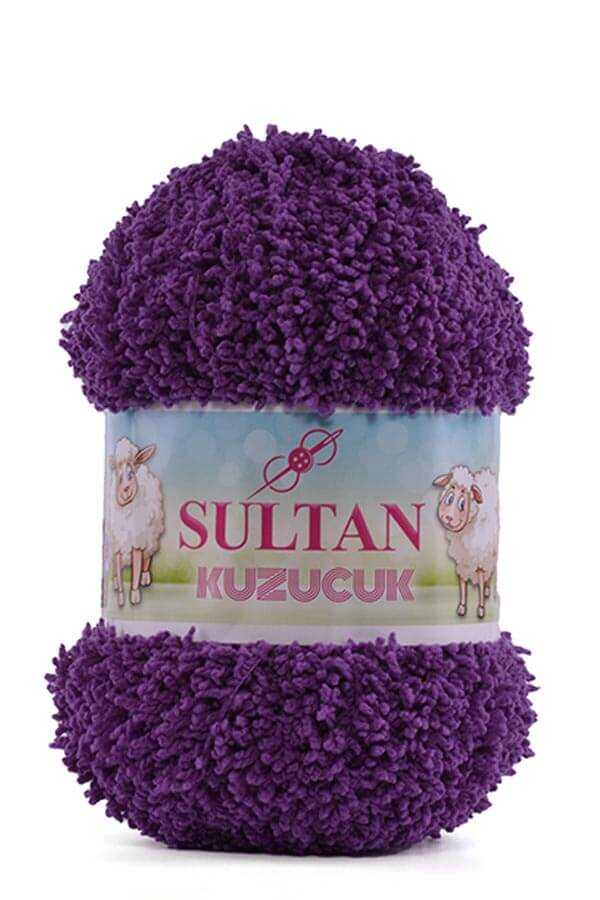 ANAKUZUSU | BOUCLE YARN - DARK PURPLE 14