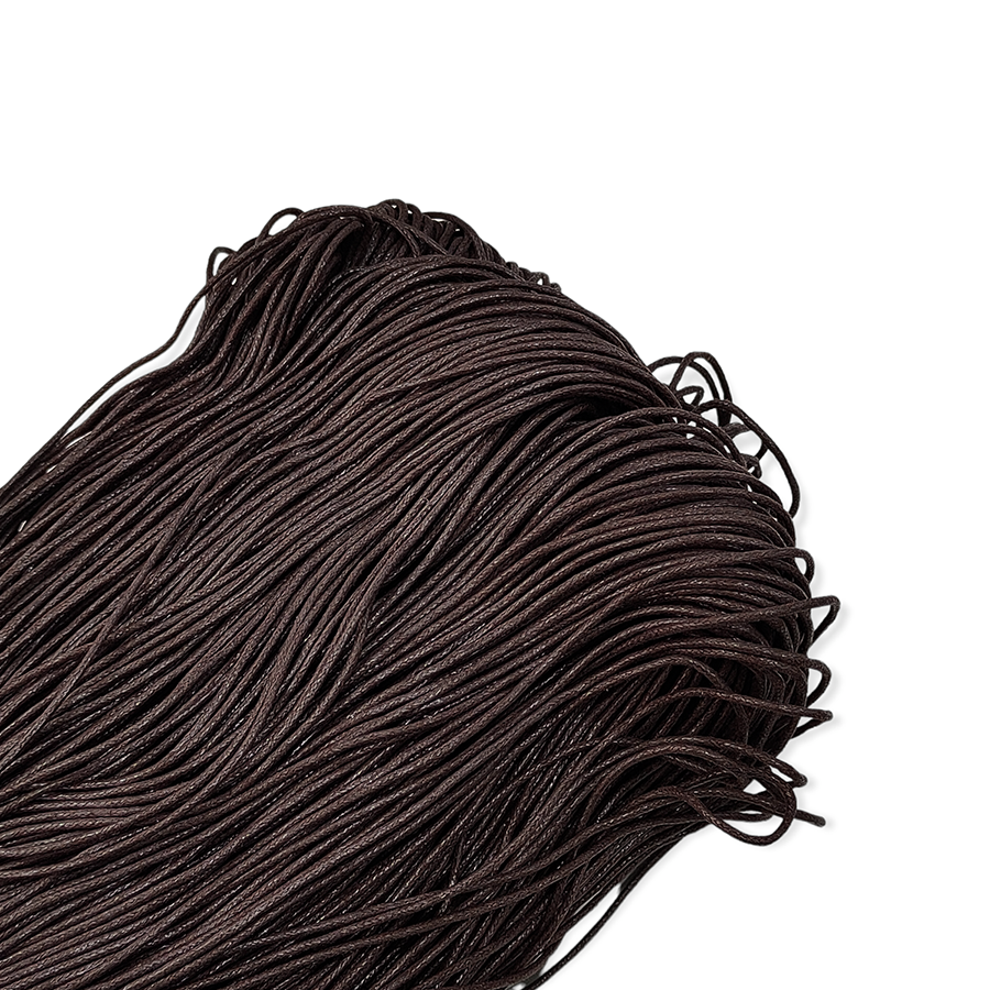 MUMLU KOTON İP - KAHVERENGİ