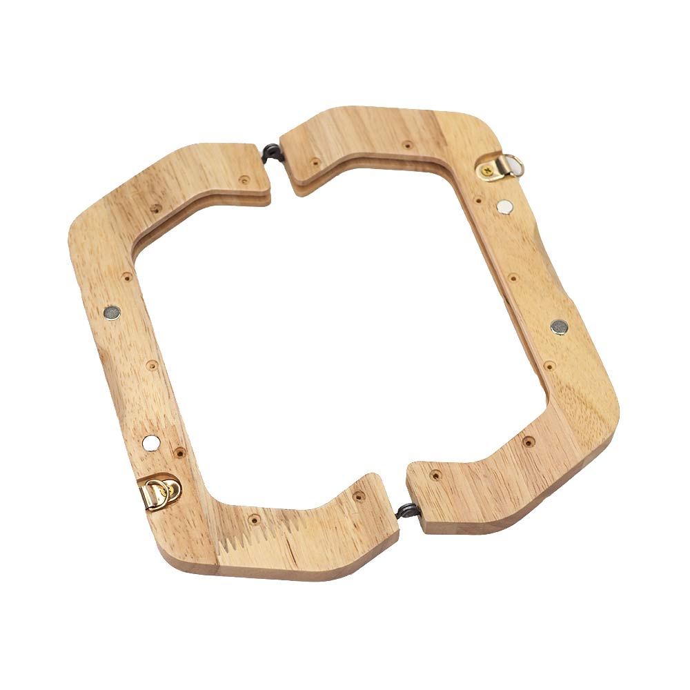 ANGULAR WOODEN BAG FRAME - COLOR X9