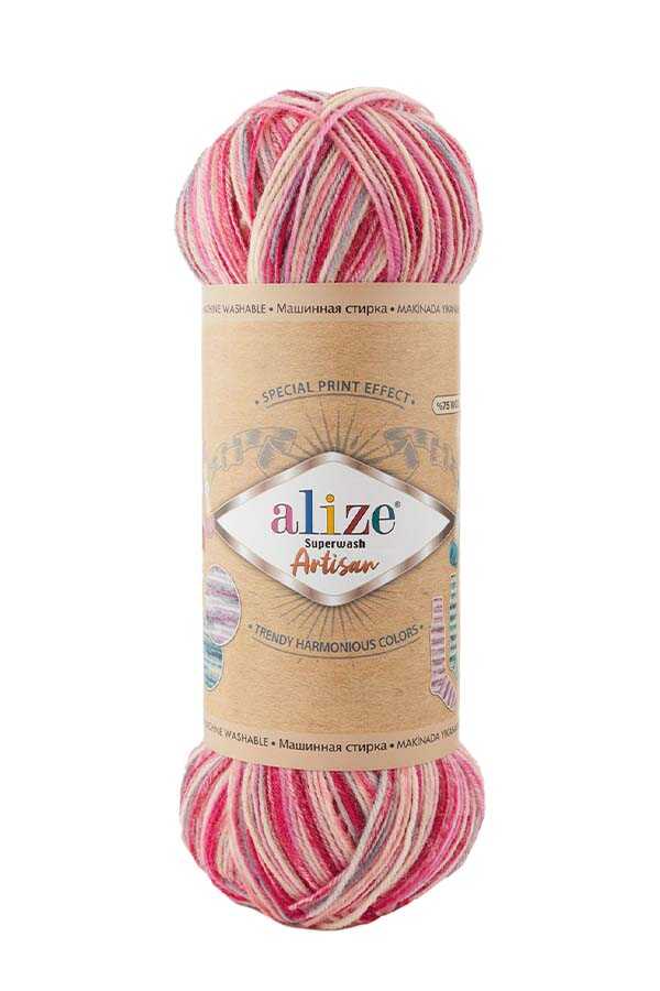 ALIZE SUPERWASH ARTISAN KNITTING YARN | 9002