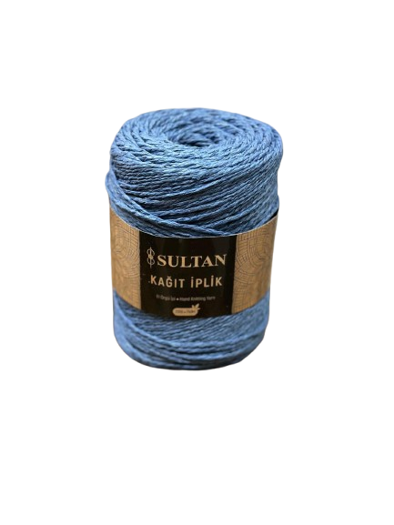 Sarılı Kağıt İp - İndigo