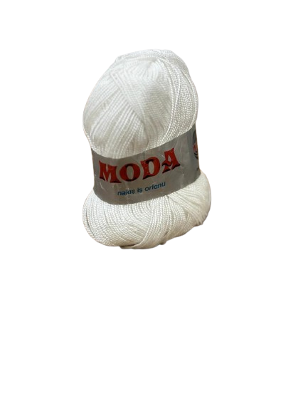 ETAMİN İPİ ORLONU - BEYAZ