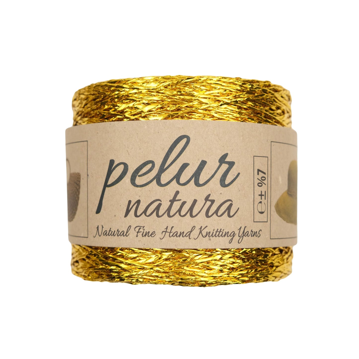 METALİK KAĞIT İP - CANLI GOLD | 250 GRAM