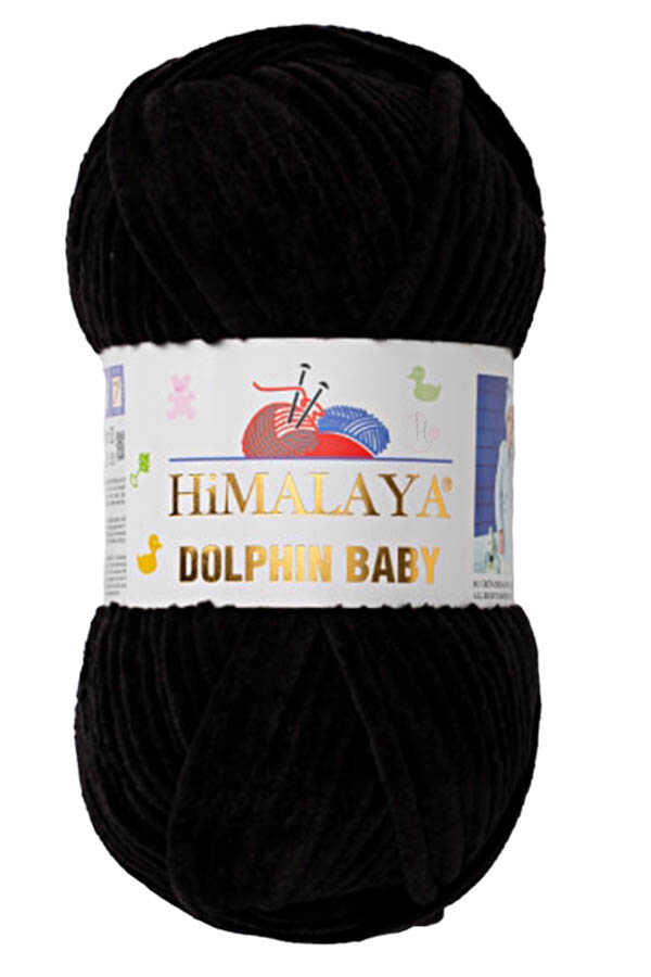 HIMALAYA DOLPHIN BABY YARN 80311 BLACK