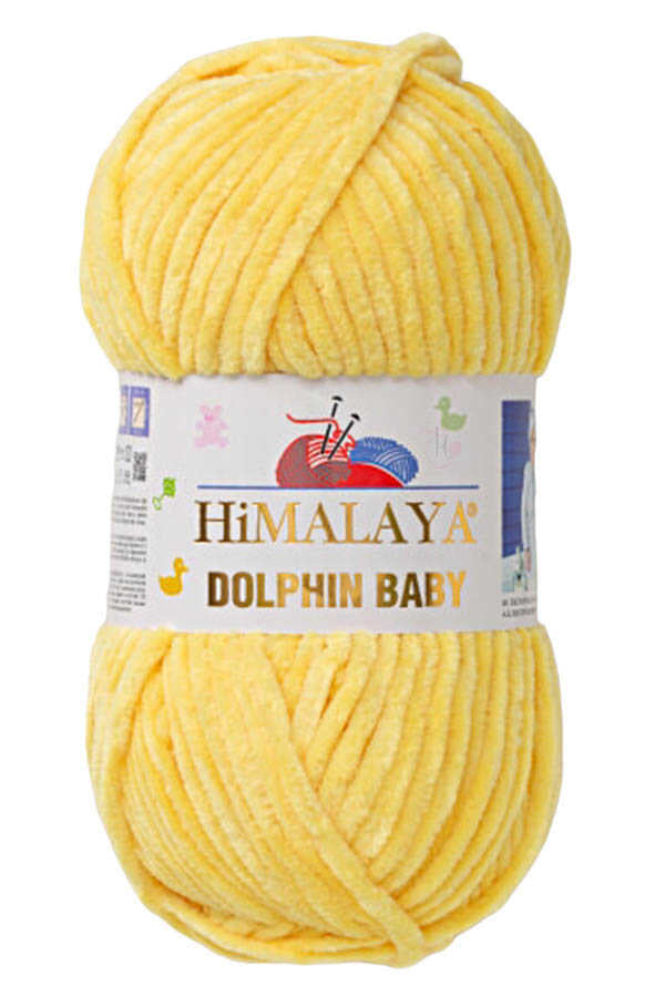HIMALAYA DOLPHIN BABY YARN 80313 YELLOW
