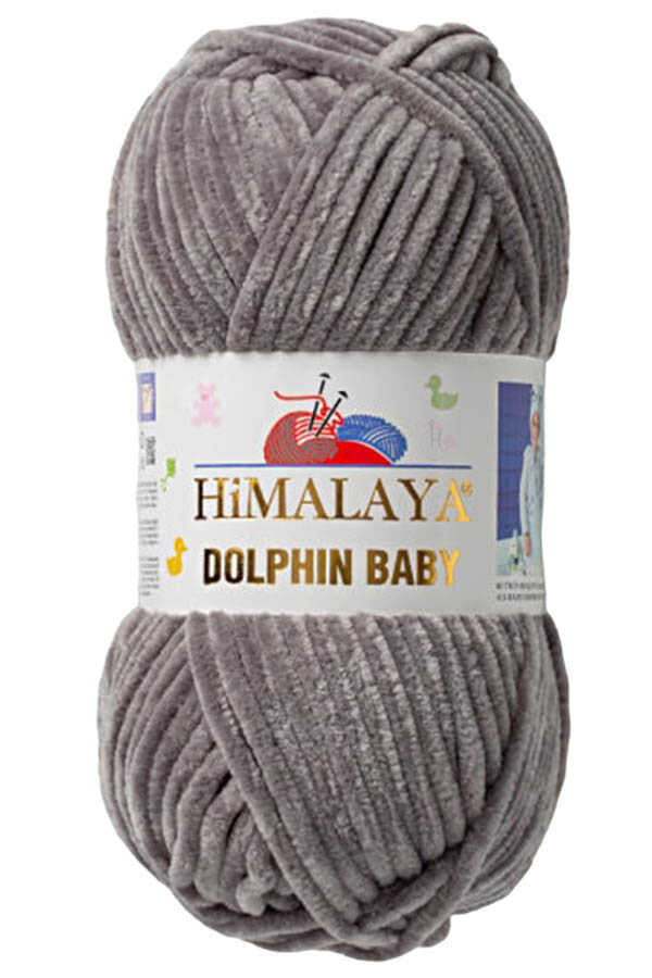 HIMALAYA DOLPHIN BABY YARN 80320 GREY