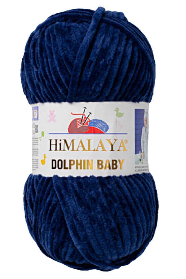 HIMALAYA DOLPHIN BABY YARN 80321 DARK BLUE