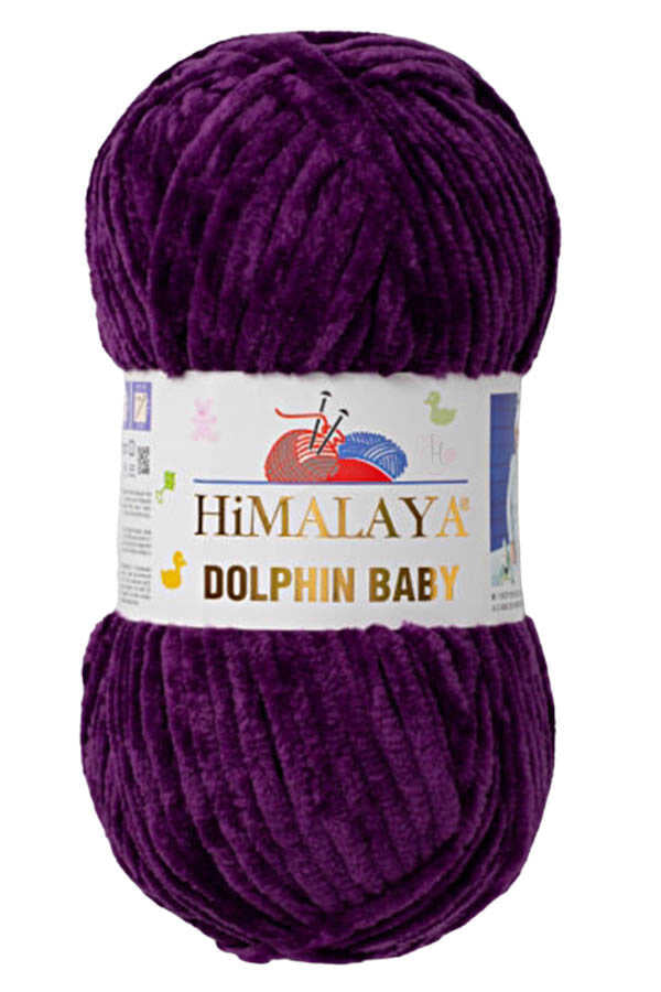 HIMALAYA DOLPHIN BABY YARN 80328 PURPLE