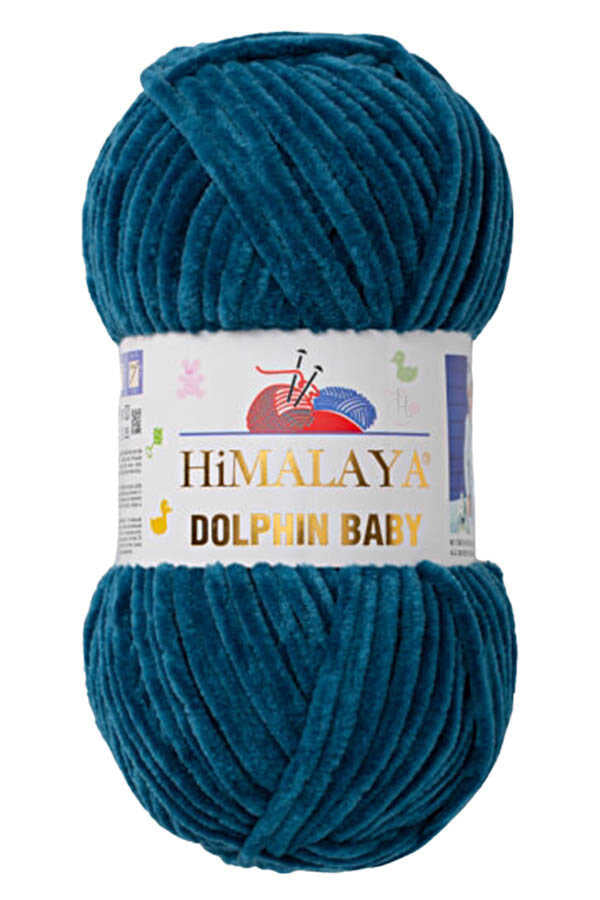 HIMALAYA DOLPHIN BABY YARN 80348 PETROL BLUE