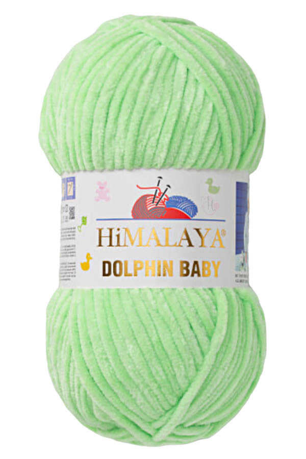 HIMALAYA DOLPHIN BABY YARN 80350 LIGHT GREEN
