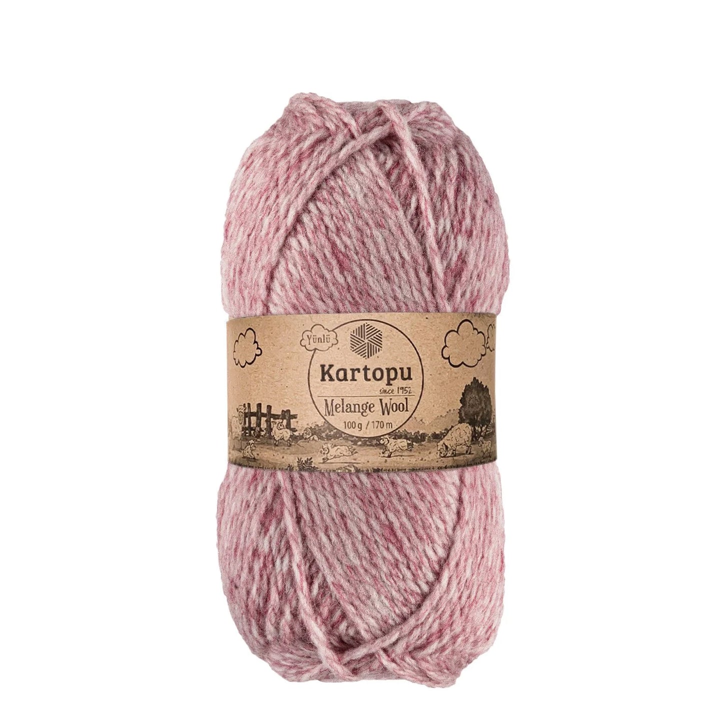 KARTOPU MELANGE WOOL K9005