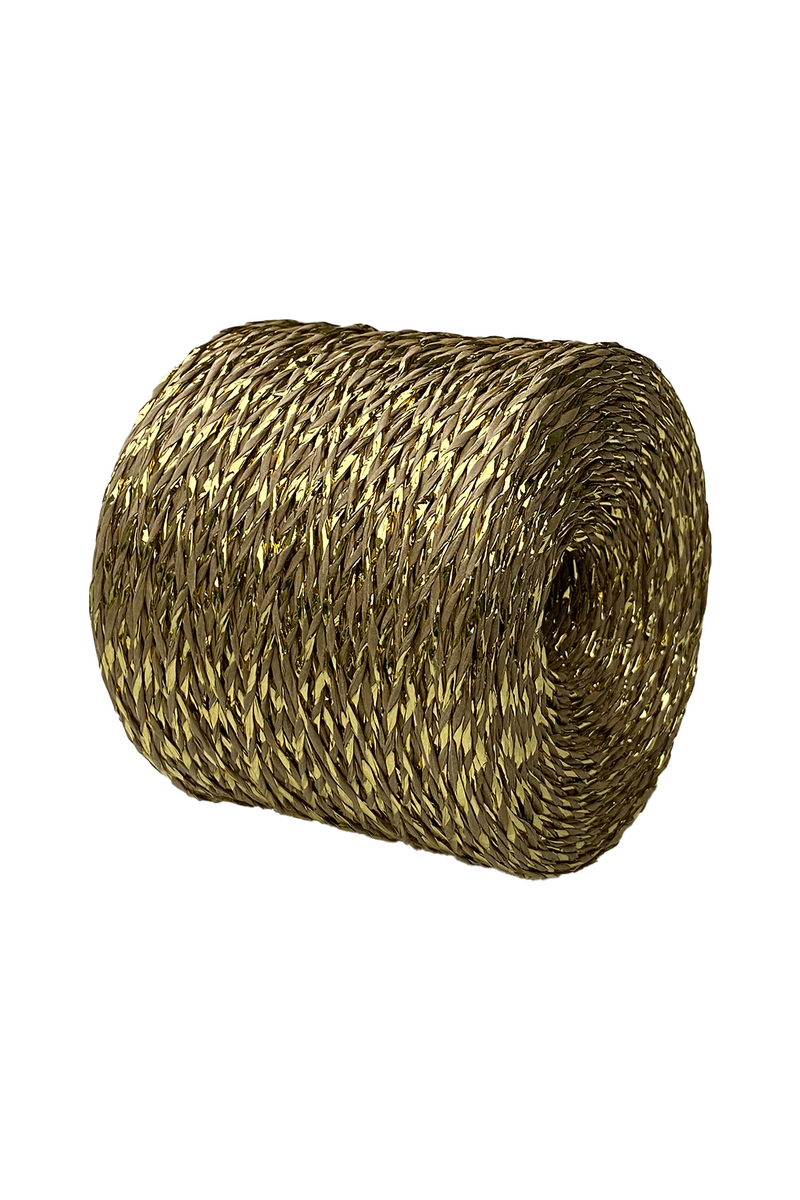 METALİK KAĞIT İP - GOLD | 250 GRAM