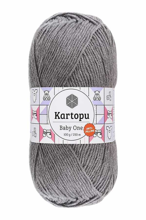 KARTOPU BABY ONE YARN K1002 DARK GREY