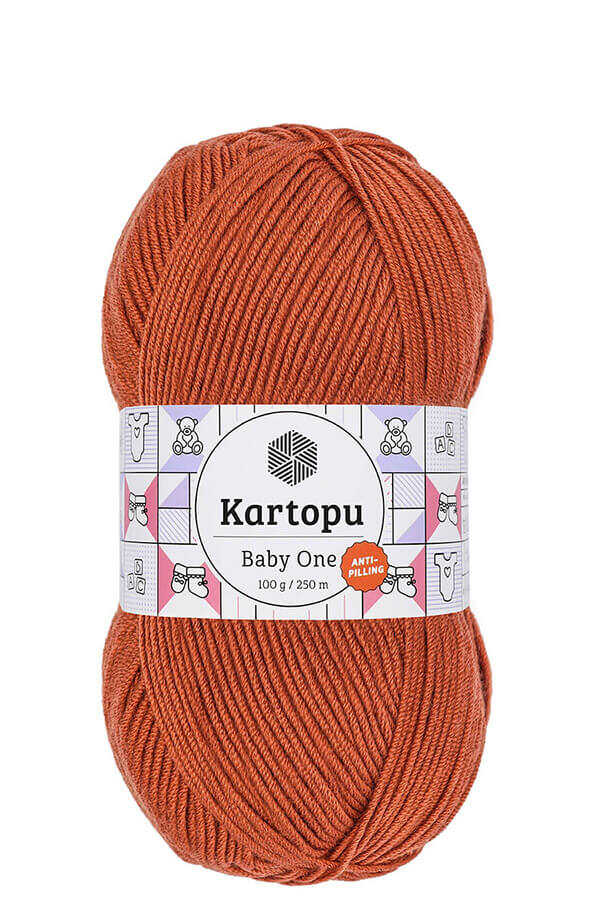 KARTOPU BABY ONE YARN K1210 SMILY GINGER