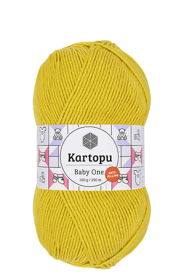 KARTOPU BABY ONE YARN K1321 SAFFRON