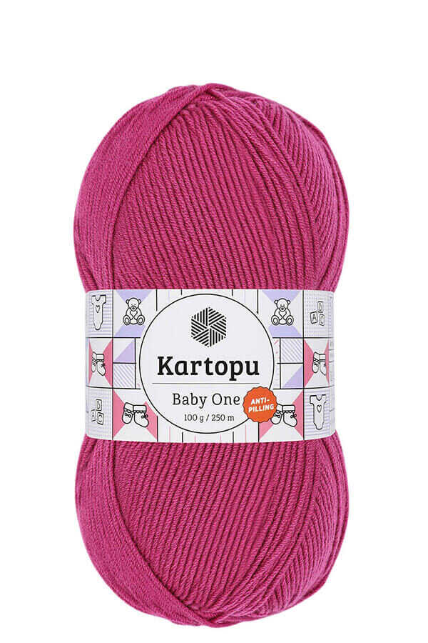 KARTOPU BABY ONE YARN K245 FUSCHIA