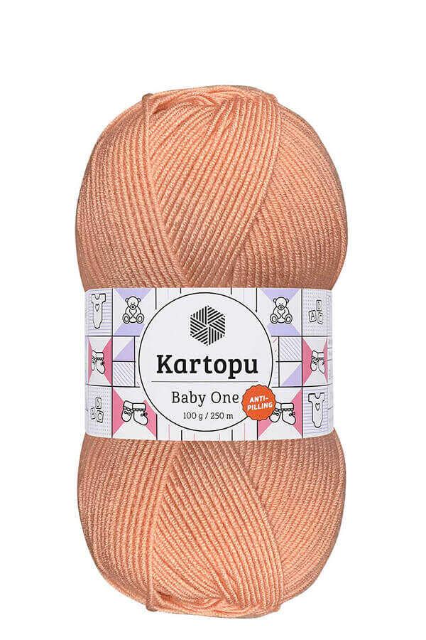 KARTOPU BABY ONE YARN K253 SALMON