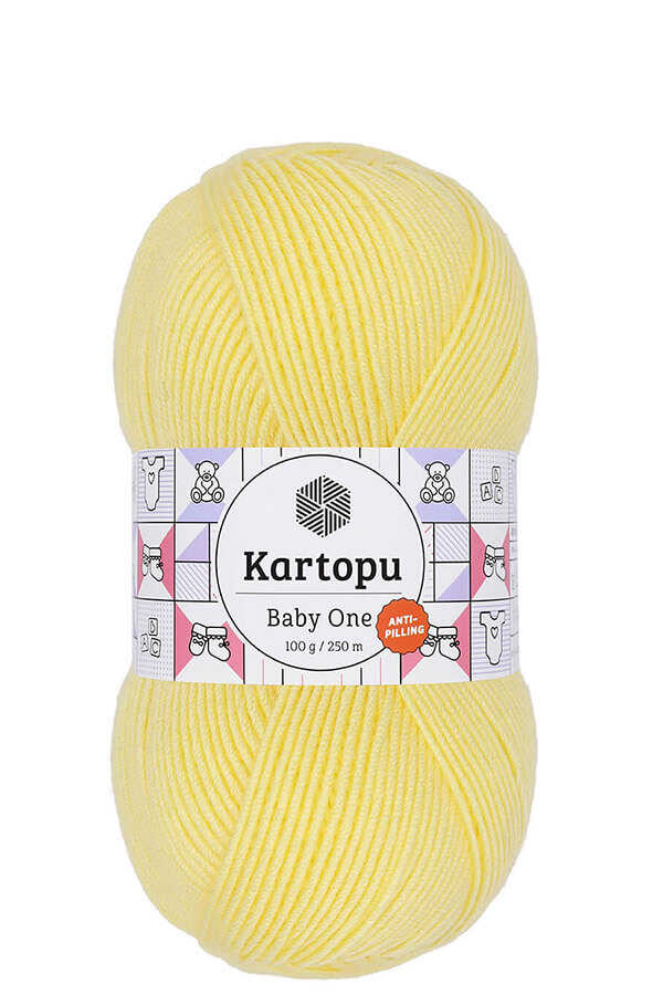 KARTOPU BABY ONE YARN K331 BABY YELLOW