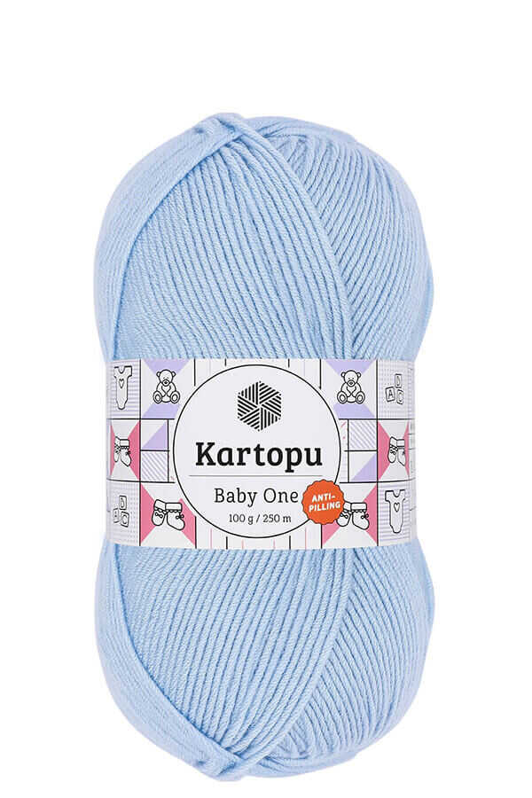 KARTOPU BABY ONE YARN K544 BABY BLUE