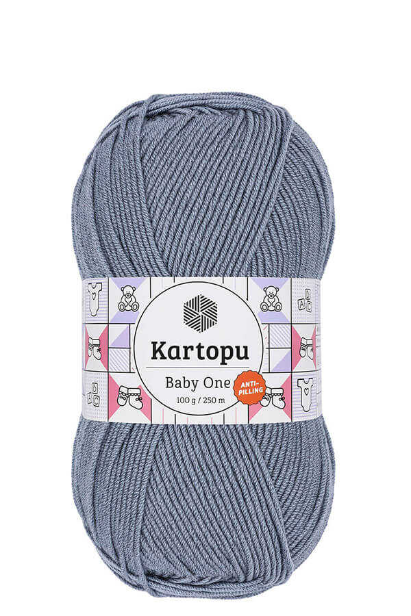 KARTOPU BABY ONE YARN K571 JEANS BLUE