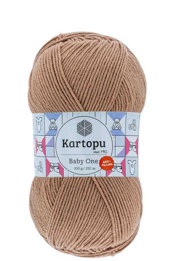 KARTOPU BABY ONE YARN K847 CAPPUCCINO