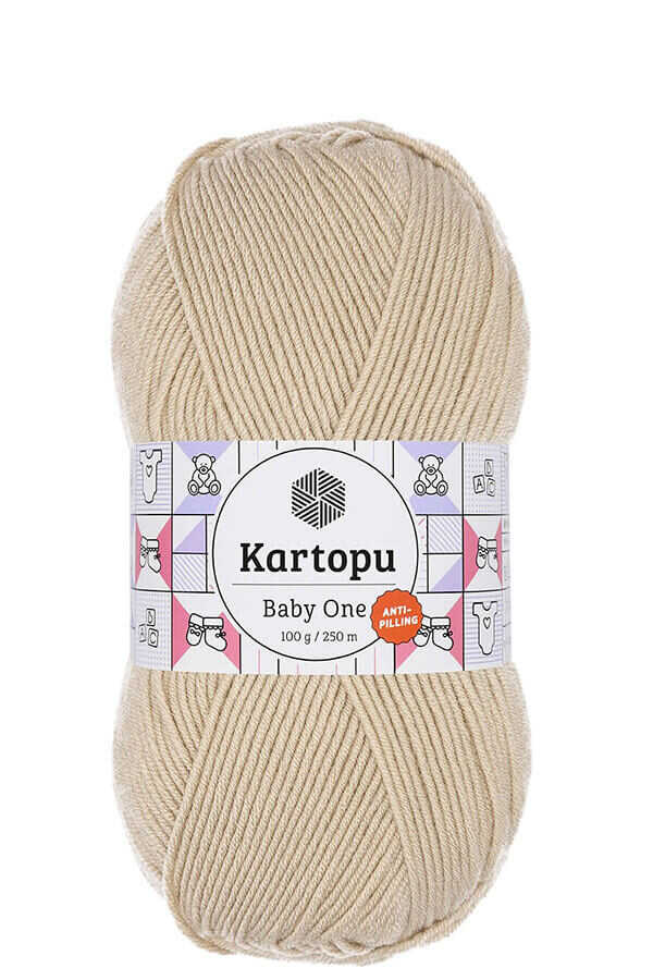 KARTOPU BABY ONE YARN K855 BEIGE