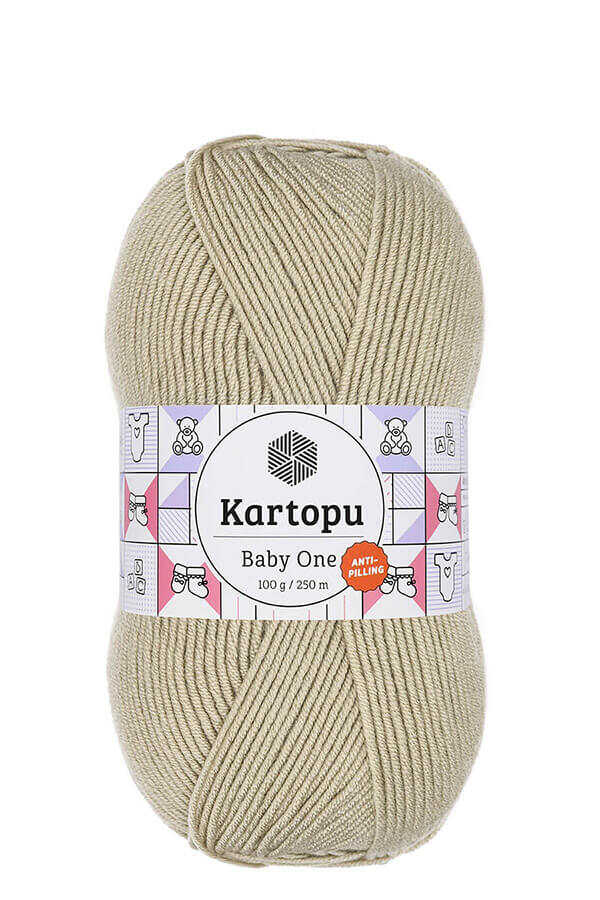 KARTOPU BABY ONE YARN K861 STONE BEIGE