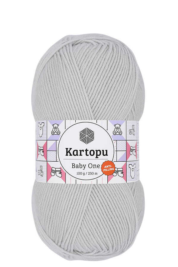 KARTOPU BABY ONE YARN K992 ALASKA GREY