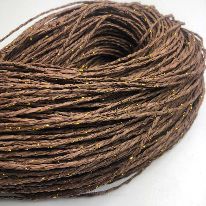 KAĞIT İP - SİMLİ KAHVERENGİ | 500 GR