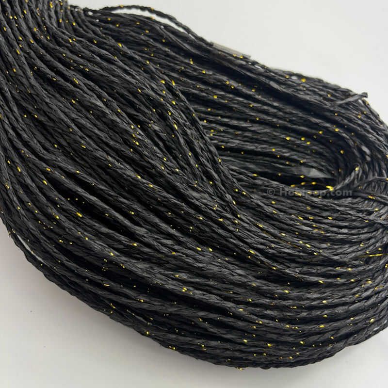 KAĞIT İP - SİMLİ SİYAH | 500 Gr