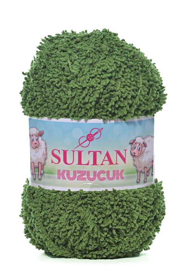 ANAKUZUSU | BOUCLE YARN - COOL GREEN 25