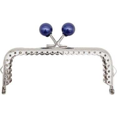 Cüzdan Klipsi - 10.5 cm Lacivert Topuzlu