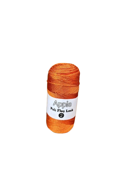 Polyester Makrome 2 Numara - Turuncu