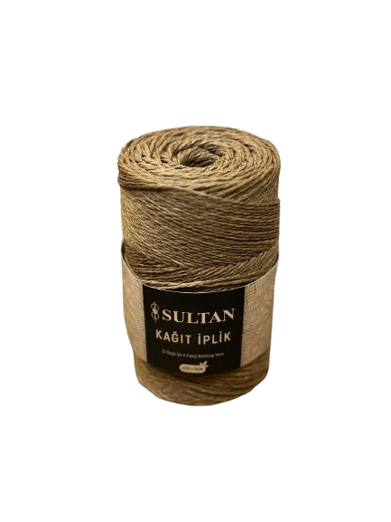 Sarılı Kağıt İp - Kahverengi