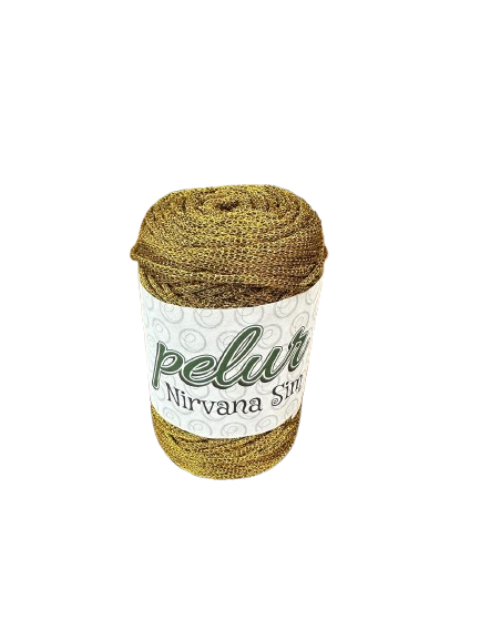 SİMLİ MAKROME İPİ - HARDAL