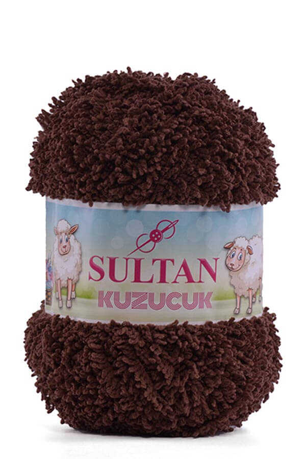 ANAKUZUSU | BOUCLE YARN - BROWN 05