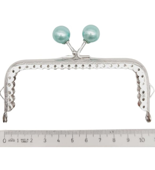 Cüzdan Klipsi - 10.5 cm Mint Topuzlu