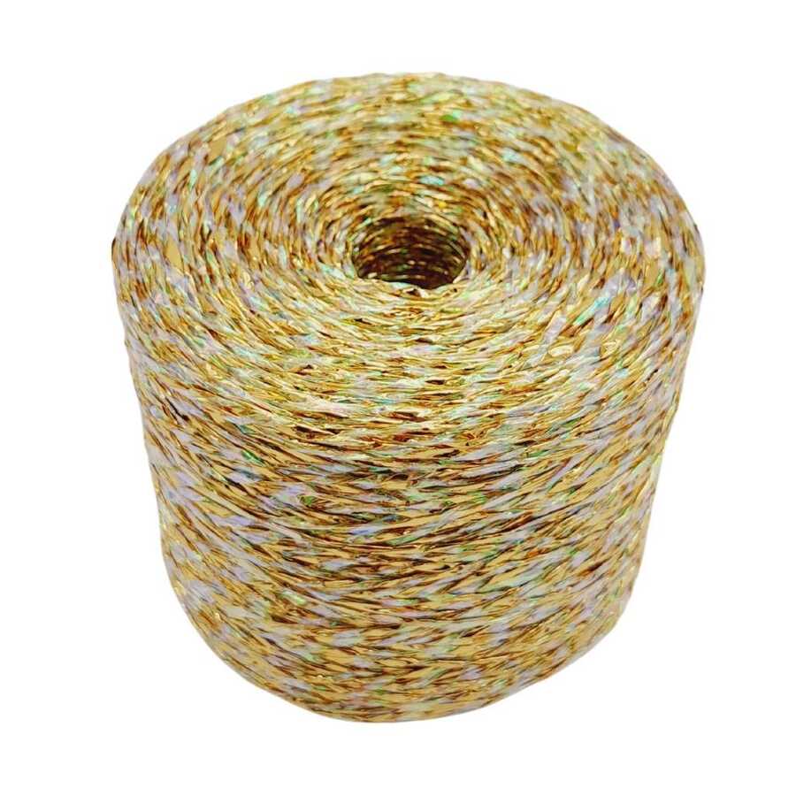 METALİK KAĞIT İP - EBRULİ GOLD | 250 GRAM