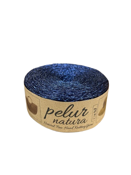 METALİK KAĞIT İP - GECE MAVİSİ | 250 GRAM