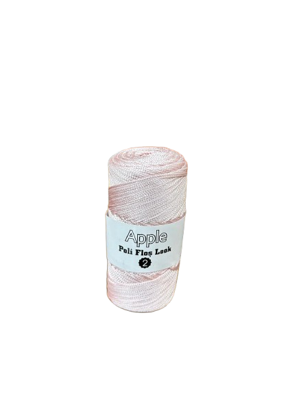 Polyester Makrome 2 Numara - Açık Pembe