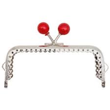 Cüzdan Klipsi - 10.5 cm Kırmızı Topuzlu