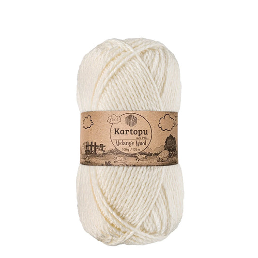 KARTOPU MELANGE WOOL K013