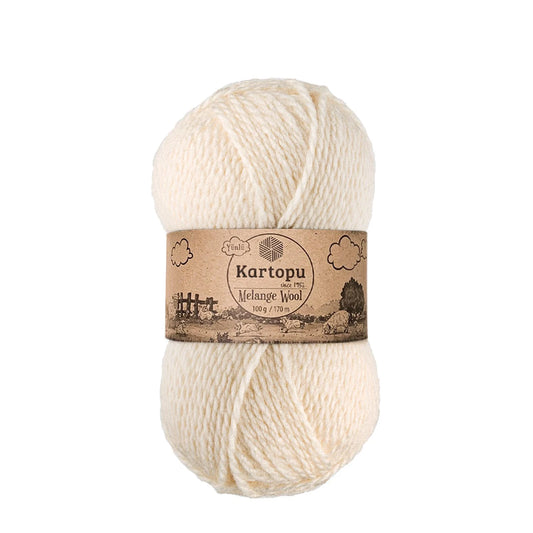 KARTOPU MELANGE WOOL K025