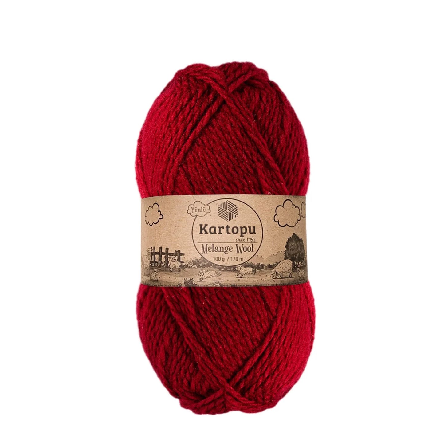 KARTOPU MELANGE WOOL K2117