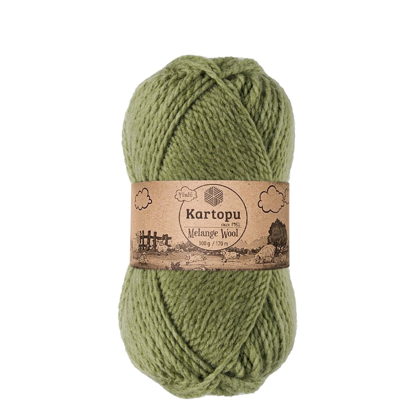 KARTOPU MELANGE WOOL K430